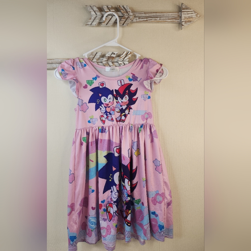 Girls 6/7 Sonic Dress